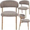 MINKŠTA KĖDĖ VALGOMOJE SVETAINEI OAK/CAPPUCCINO SCANDI ELTON SIGNAL