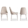 Mebel Elite Minkšta virtuvės audinio kėdė, skirta svetainei valgomajam Cashmere TORINO