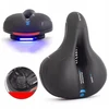 MINKŠTAS DVIRAČIO BALNĖLIS su lempa, balnas nuo šoko, LED VENTILACIJA, USB