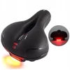 MINKŠTAS DVIRAČIO BALNĖLIS su lempa, balnas nuo šoko, LED VENTILACIJA, USB