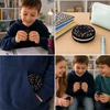 MINKŠTAS MAŽAS OREO SAUSINĖLIS ANTISRESSAS ŽAISLAS VAIKŲ JAUTIKLIUI