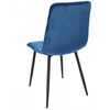 MINŠTA dygsniuota VELVET KĖDĖ moderni PIADO tamsiai mėlyna JUMIhome