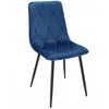 MINŠTA dygsniuota VELVET KĖDĖ moderni PIADO tamsiai mėlyna JUMIhome