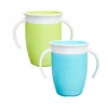Miracle 360 ​​treniruočių puodelis su rankenėlėmis 207ml munchkin žalias mėlynas