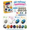 Misie Dwa Akmenų tapybos kūrybinis rinkinys dažų teptukai 3+ kūrybiniai žaislai