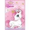 Mister License ROŽINĖ DYWAN JEDNOROŻEC DYWAN UNICORN DYWANIK JEDNOROŻEC UNICORN 80x120