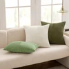 MIULEE Rinkinys 2 Poszewek 50 x 50 m Žalias Boho Na Poduszki Sofa