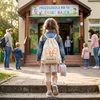 Miym Druczkiem KURIŠNĖ SU VARDUOMU LOŠELYMUI, MOKYKLAI, DARŽELIUI, ŠLEPETEMS, BALYMS, APRANGAI