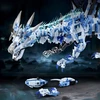 MJI 13093 plytos - kilnojamas mechaninis Viserion Ice Dragon LED, 1646 vnt.