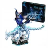MJI 13093 plytos - kilnojamas mechaninis Viserion Ice Dragon LED, 1646 vnt.