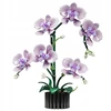 MJI 13115 Gėlių orchidėjų kaladėlės, 619 elementų - dekoratyvinis orchidėjų modelis