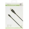 Mob. telefono kabelis DELTACO USB 2.0 "A-micro B", 1.0m, juodas / MICRO-101