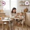 Moby System Lumo 3 viename sulankstoma maitinimo kėdutė, smėlio spalvos