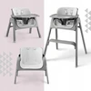 Moby System Noxi 3-in-1 sulankstoma maitinimo kėdutė, pilka
