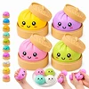 Modebelle 3x Squishy squishy koldūnų rinkinys Koldūnas 10 cm DIDELIS koldūnas