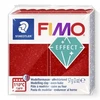 **Modelinas Fimo, 56g, raudonos su žėručiu spalvos