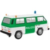 Modelių rinkinys - COBI - Veiksmų miestas Volkswagen T3 policijos autobusas - 1:35 mastelis - 144 dalys - Juoda/raudona