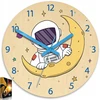Modernclock Laikrodis ścienny ASTRONAUTA dla dziecka - CICHY