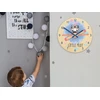 Modernclock Laikrodis ścienny do pokoju dziecka PANDA CICHY 30 cm