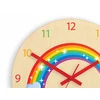 Modernclock Laikrodis ścienny do pokoju dziecka TĘCZA 30cm CICHY