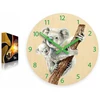 Modernclock Laikrodis ścienny KOALA do pokoju dla dziecka - CICHY