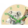 Modernclock Laikrodis ścienny KOALA do pokoju dla dziecka - CICHY