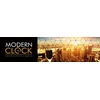 Modernclock Laikrodis ścienny ZEBERKA dla dziecka- CICHY 30cm