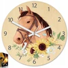 Modernclock Vaikiškas sieninis laikrodis Žirgelis