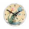Modernclock Vaikiškas sieninis laikrodis Krokodilas 30cm - tylus mechanizmas