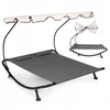 Modernhome Dvivietė lauko gulto-supynės su stogeliu, 220kg