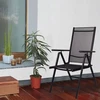 Modernhome Sulankstoma lauko kėdė su reguliuojamu atlošu