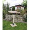 Modulinės konstrukcijos atraminis tvirtinimas Suki International 90x90mm antracito spalvos