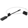 Modulinis adapterio žiedas DELTACO, HDMI į USB-C, juodas / HDMI-AR11 / 1902497