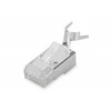 „Digitus“ modulinis kištukas apvaliam kabeliui, CAT 6A, 100 vnt. | AK-219604