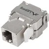 LANBERG KSF6-2000 Keystone be įrankių modulis RJ45 LSA 180deg FTP Cat.6