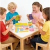 Mokomasis Montessori įvairių formų siūlų ir adatų siuvimo rinkinys