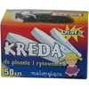 Mokyklinė kreida Mar-Bor, balta, 50 vnt.