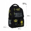 Mokyklinė kuprinė berniukams Kite Dc25-2587m juoda, 17l