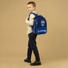 Mokyklinė kuprinė "gopack" berniukams, mėlyna, daug skyrių