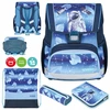 Mokyklinė kuprinė Herlitz Loop Cosmic Explorer su priedais, mėlyna