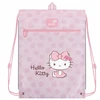 Mokyklinis batų krepšys su kišenėle mergaitėms, rožinis Hello Kitty Kite