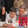 Mokyklinių reikmenų rinkinys šventinėje "Artmaker" pakuotėje