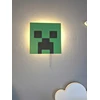 Moliland Lampka nocna Minecraft Creeper LED na baterie do pokoju dziecka
