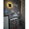 Moliland Lampka nocna Minecraft Creeper LED na baterie do pokoju dziecka