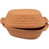 Molinis indas kepti ir troškinti Krystynka 33x25x16cm/4L rudas