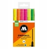 Molotow One4all 127hs Neon akriliniai markeriai, 6 vnt. rinkinys