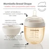 Mombella Anti-colic Baby Bottle 3M Ivory PPSU 210ml Naujas
