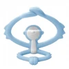 Mombella Teether rankena Monkey Toy mėlyna