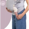 MoMi COLLET nešynė, pilka - 2in1 gobtuvas, 2 pozicijos, iki 15kg