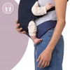 MoMi COLLET nešynė, tamsiai mėlyna - 2in1 gobtuvas, 2 pozicijos, iki 15 kg